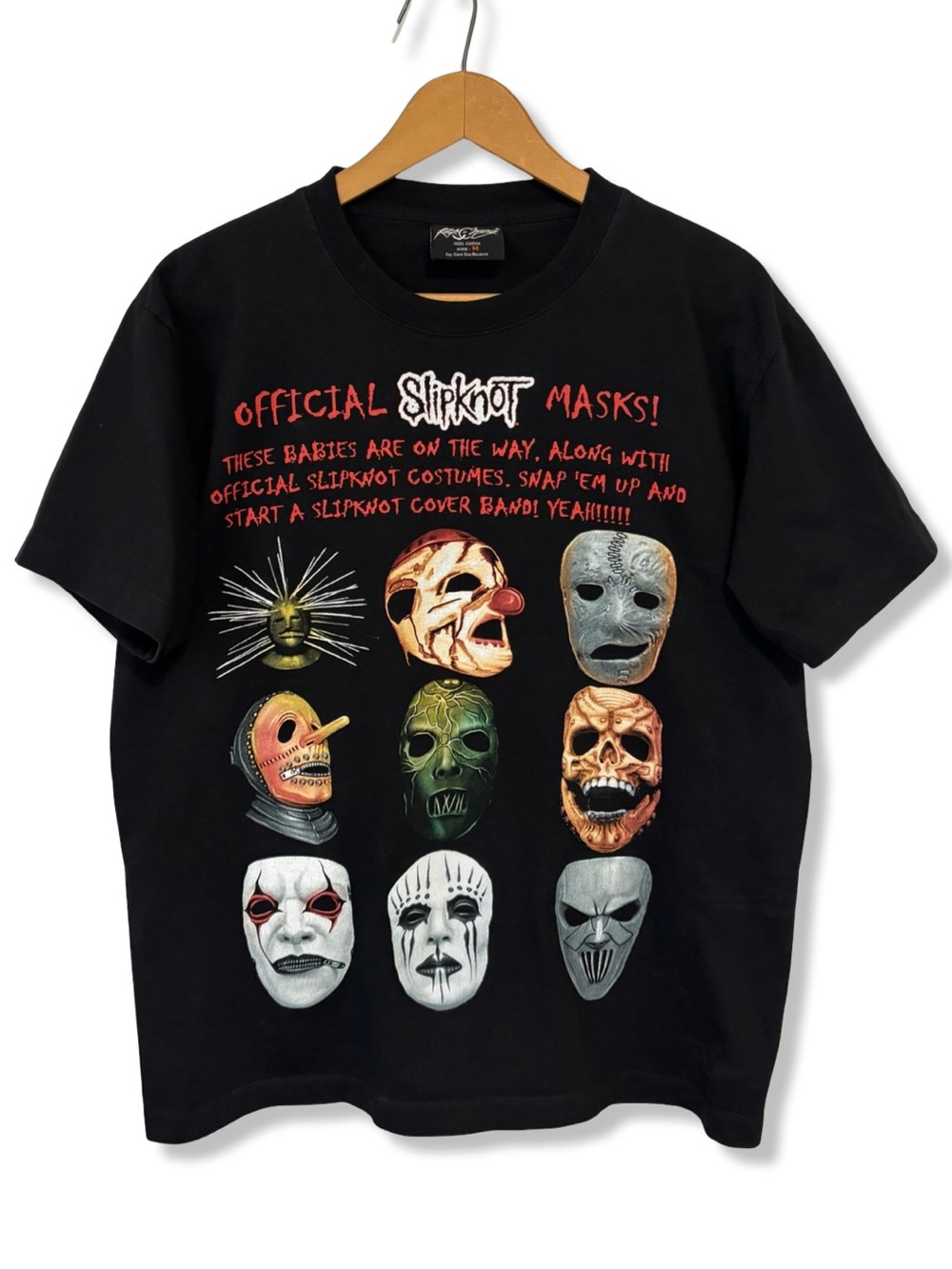 Vintage SlipKnot Mask T-Shirt